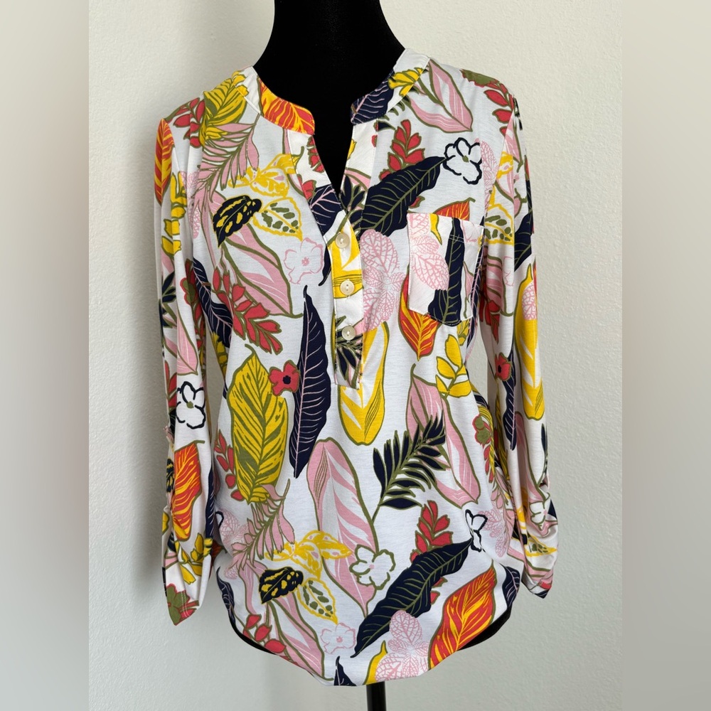 Floral Print Women's Top